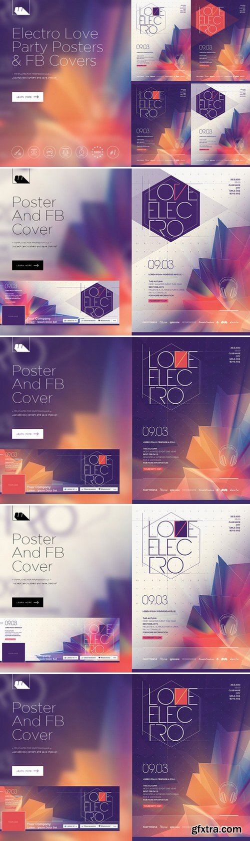 CM - Electro Love 4 Posters 433386