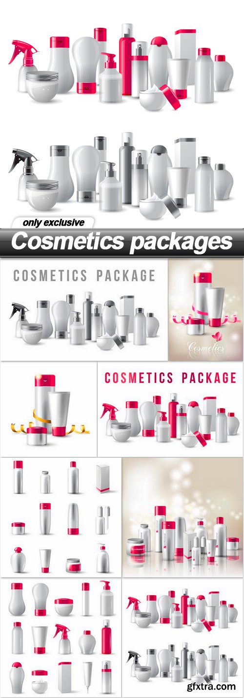 Cosmetics Packages 8xEPS