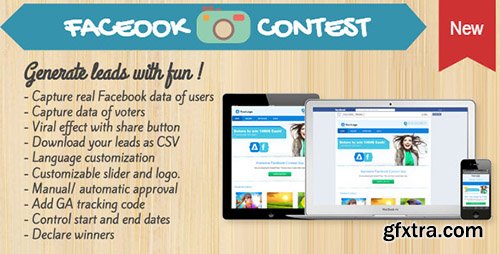 CodeCanyon - Photo Contest for Facebook, Mobile, Tabs and Websites v2.5 - 9348215