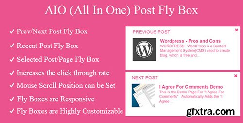 CodeCanyon - AIO Post Fly Box v1.7 - Prev Next Recent Selected Post - 6902607