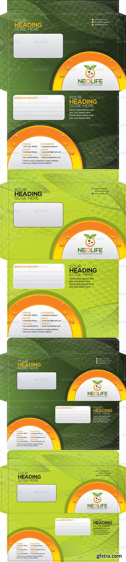 GraphicRiver - Neolife Envelop Packaging - 6489000