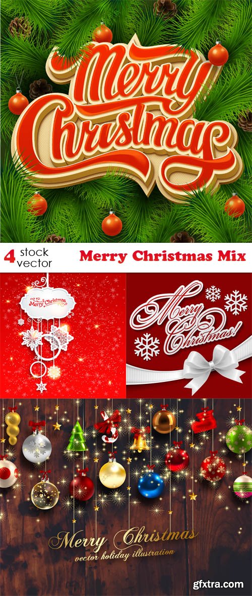Vectors - Merry Christmas Mix