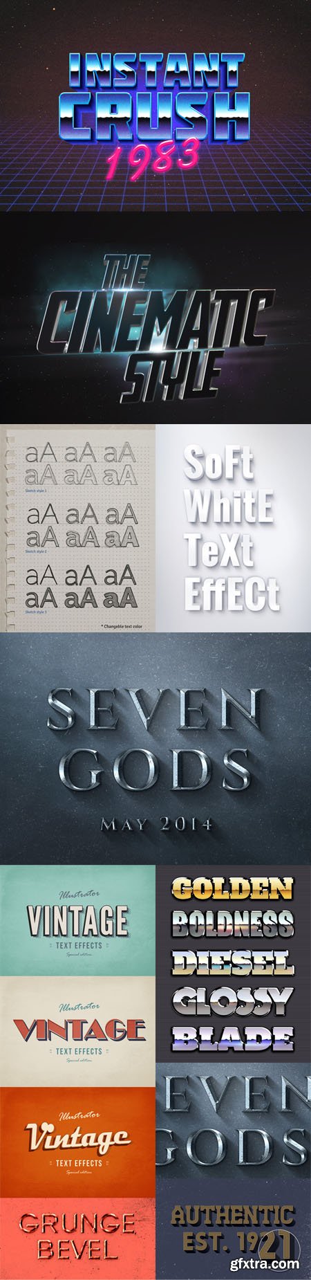 9 Stunning Text Effects for Photoshop