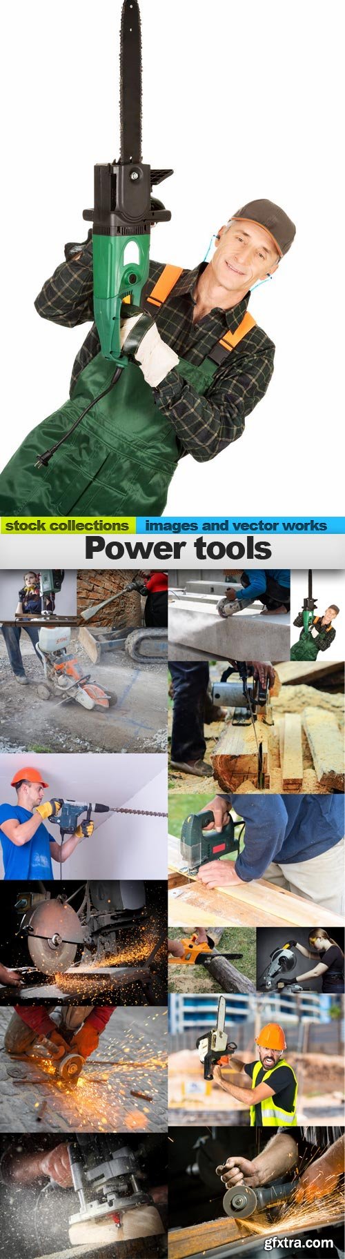 Power tools, 15 x UHQ JPEG