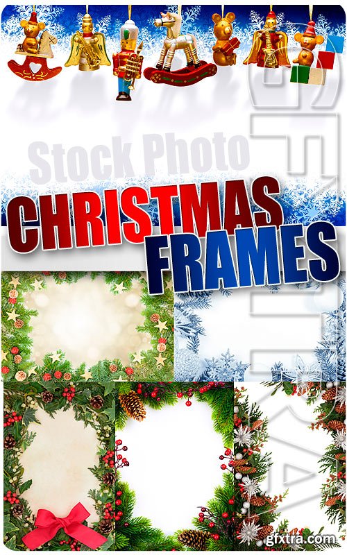 Xmas frames 2 - UHQ Stock Photo