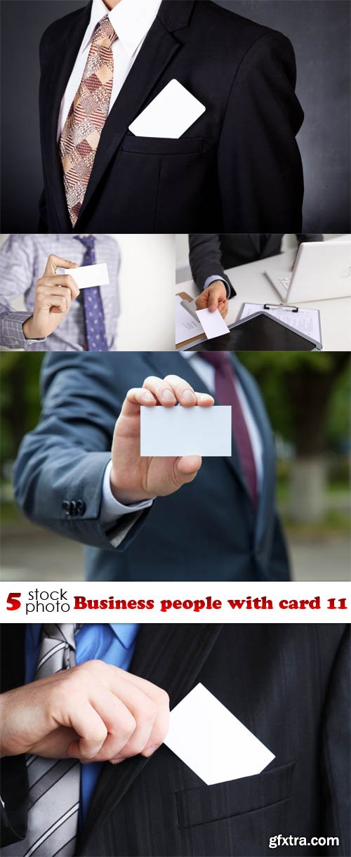 Photos - Business people with card 11