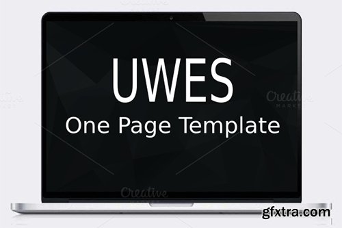 Uwes - One Page Template - CM 414096