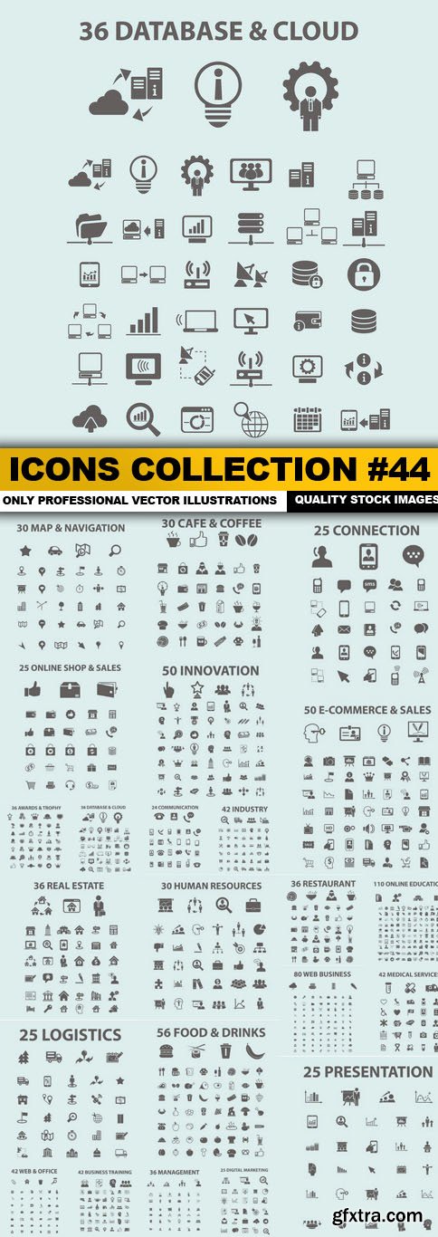 Icons Collection #44 - 23 Vector