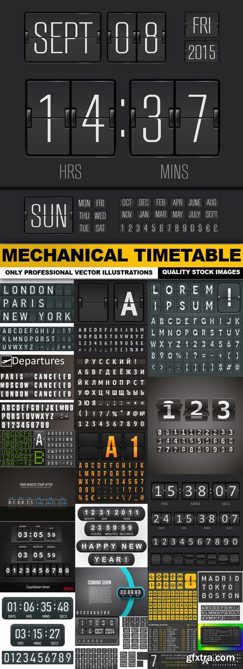 Mechanical Timetable 20xEPS