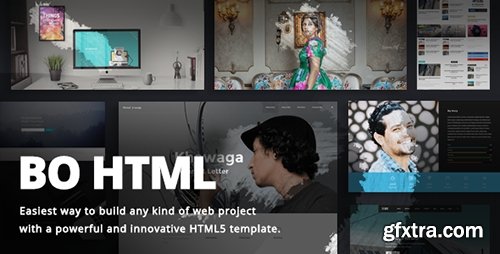 ThemeForest - Bo v1.0 - Innovative HTML5 Template - 13276447