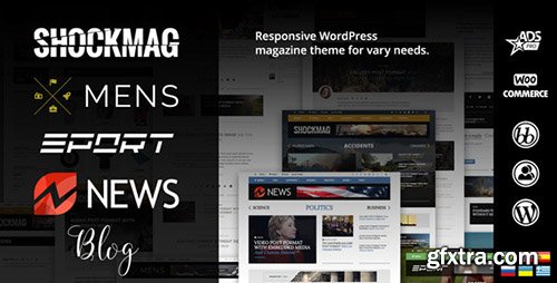 ThemeForest - Shockmag v1.0.3 - Magazine Blog theme for vary needs - 13341720