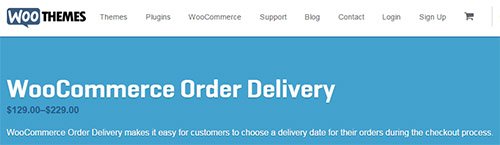 WooThemes - WooCommerce Order Delivery v1.0.0