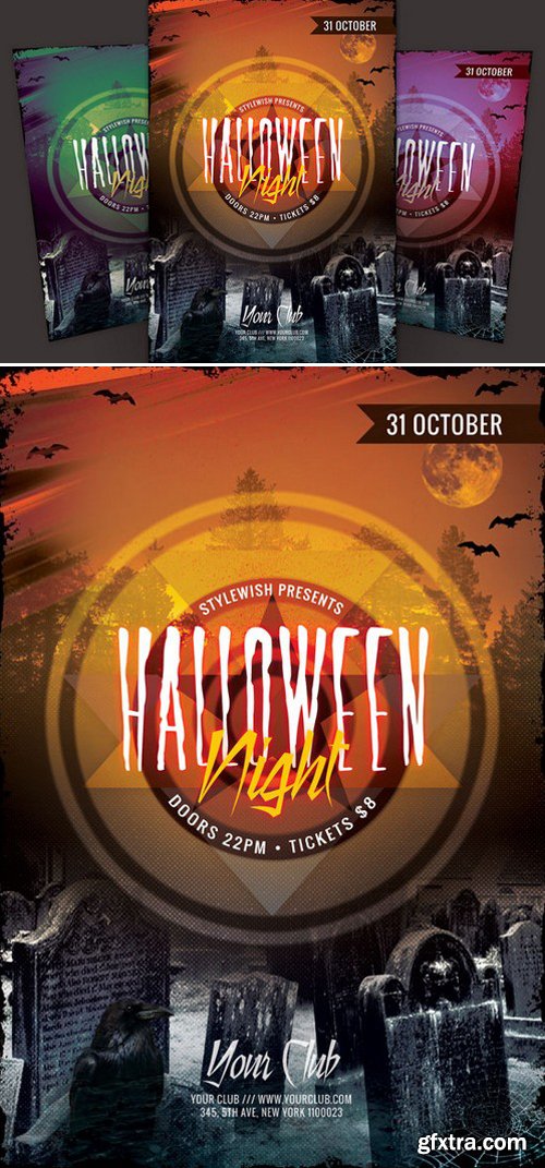 CM - Halloween Night Flyer 399818