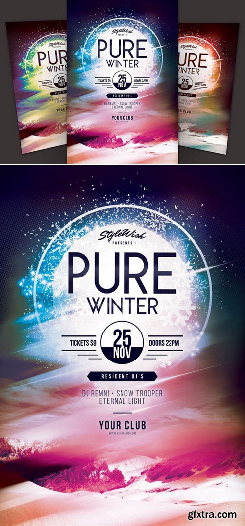 CM - Pure Winter Flyer 410014