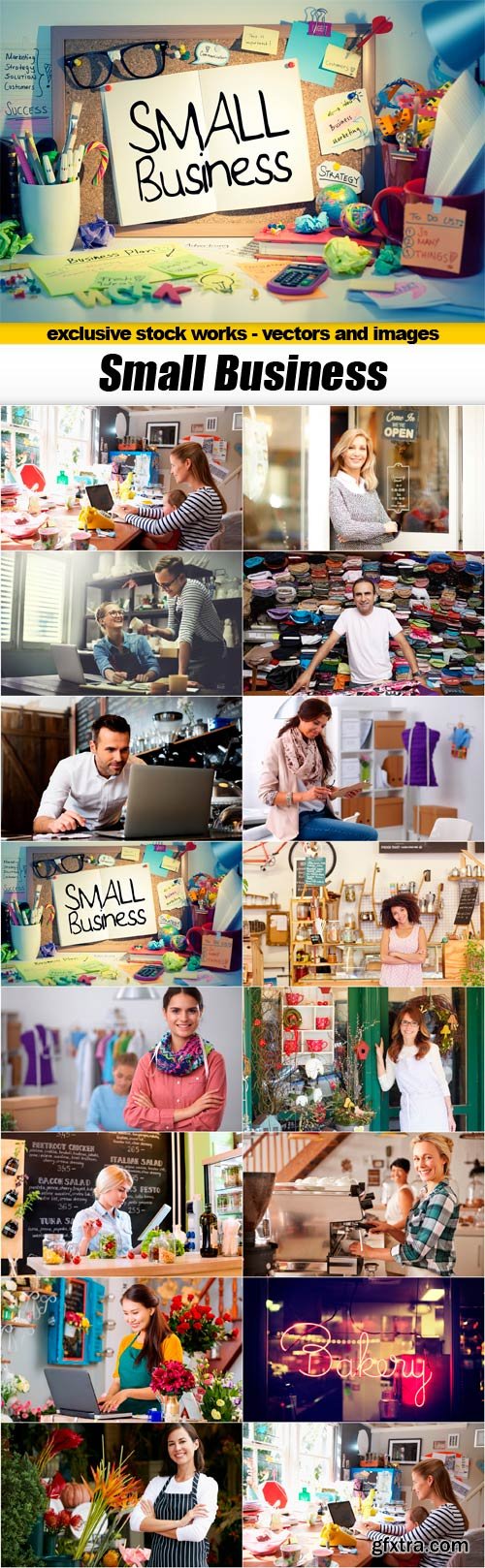 Small Business - 15x JPEGs