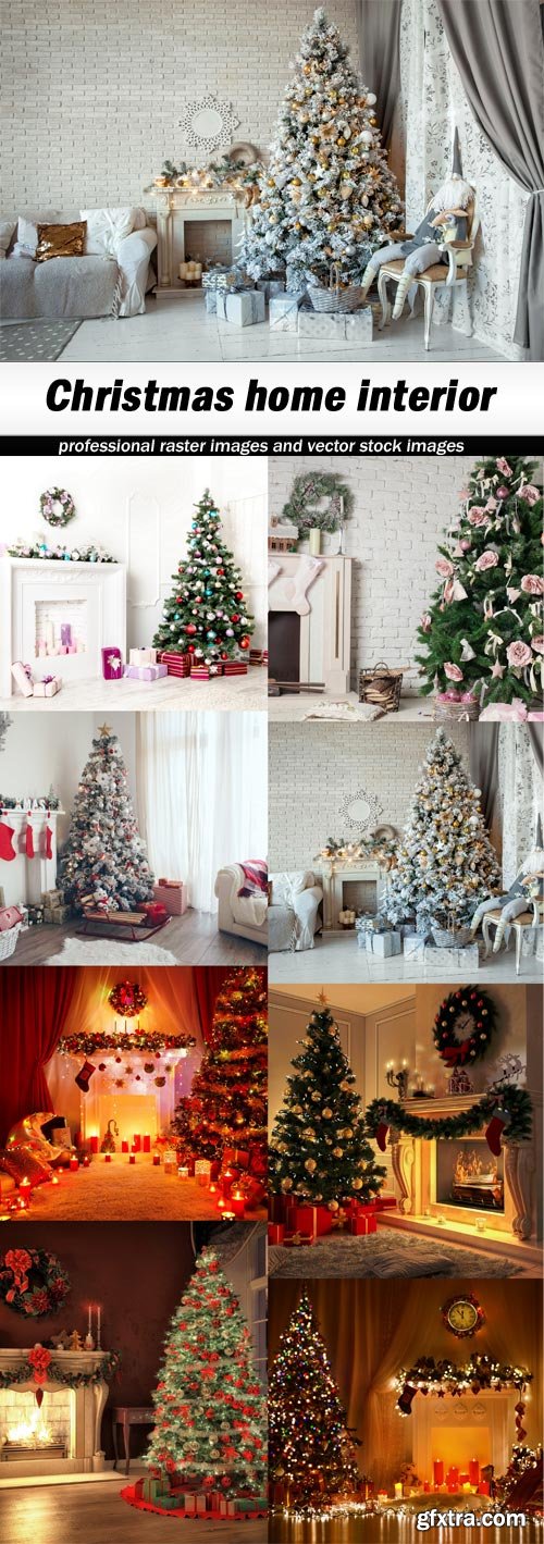 Christmas home interior