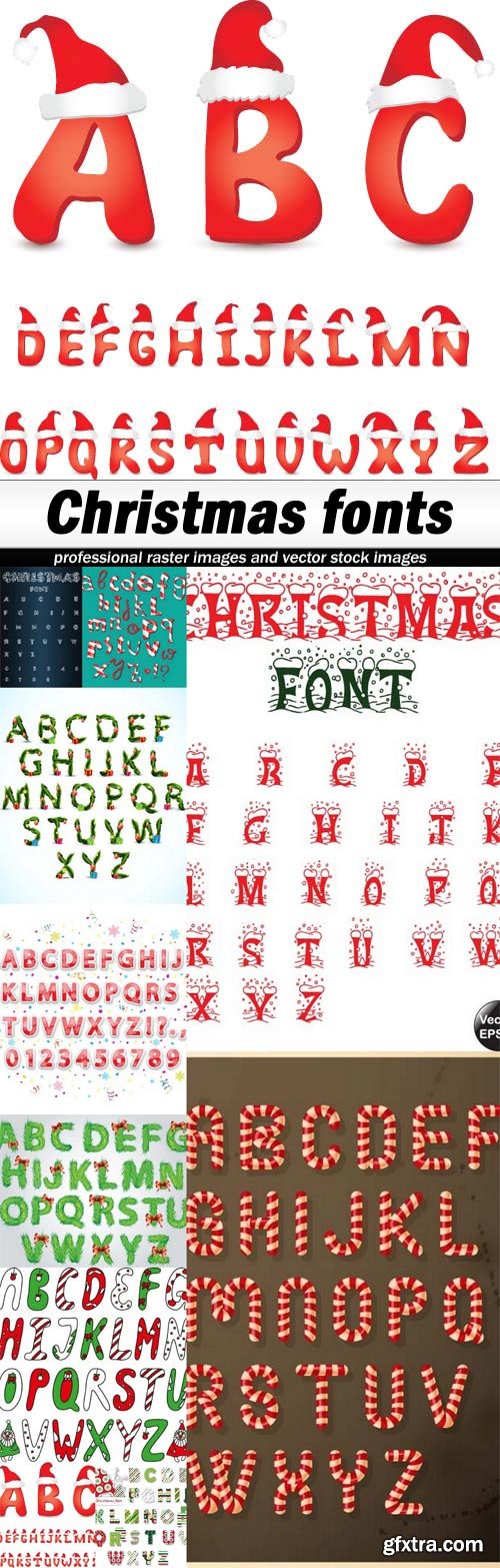 Christmas fonts