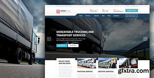ThemeForest - CargoPress v1.7.0 - Logistic, Warehouse & Transport WP - 11601531