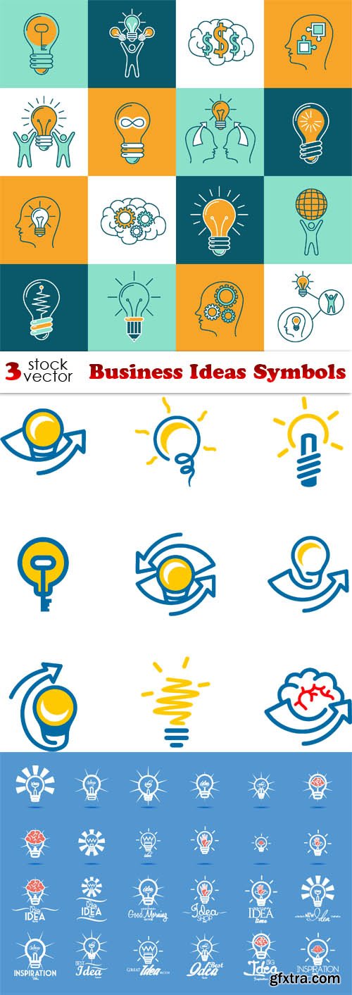 Vectors - Business Ideas Symbols