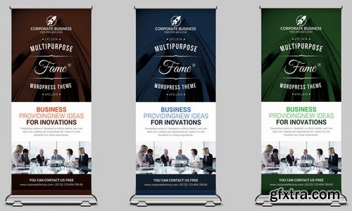 CM - 15 Business Rollup Banners Bundle 459064