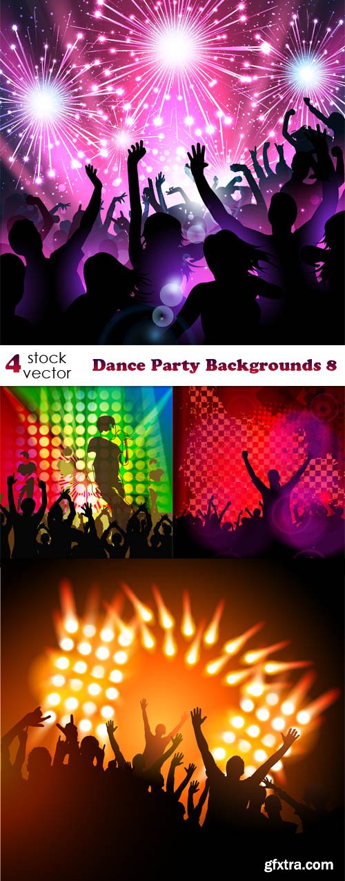 Vectors - Dance Party Backgrounds 8