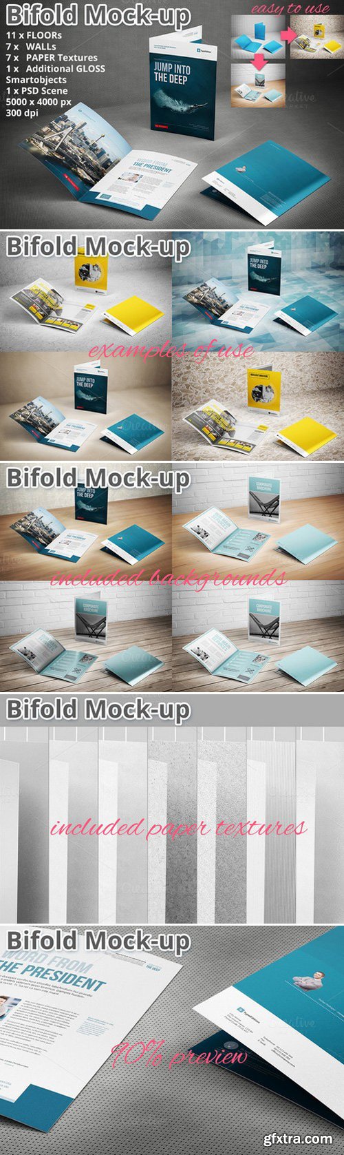 CM - Bifold Brochure Mockup 461140