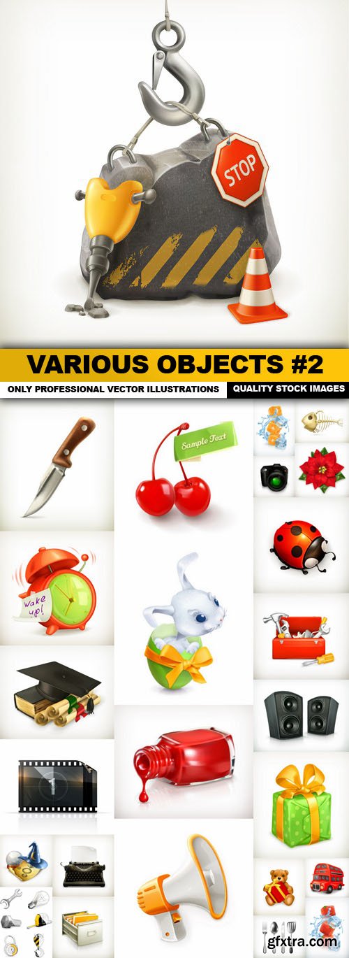 Various Objects #2 - 25 Vector