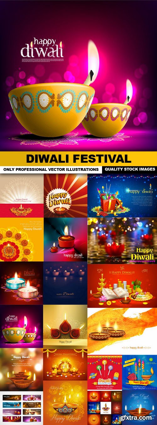 Diwali Festival - 20 Vector