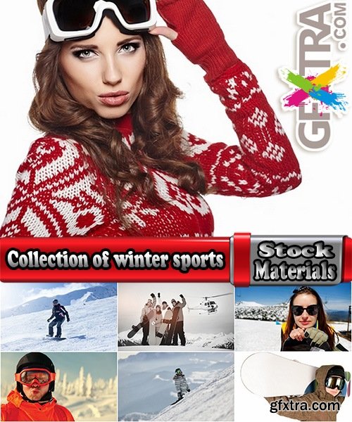 Collection of winter sports snowboard ski snow slope ski resort 25 HQ Jpeg