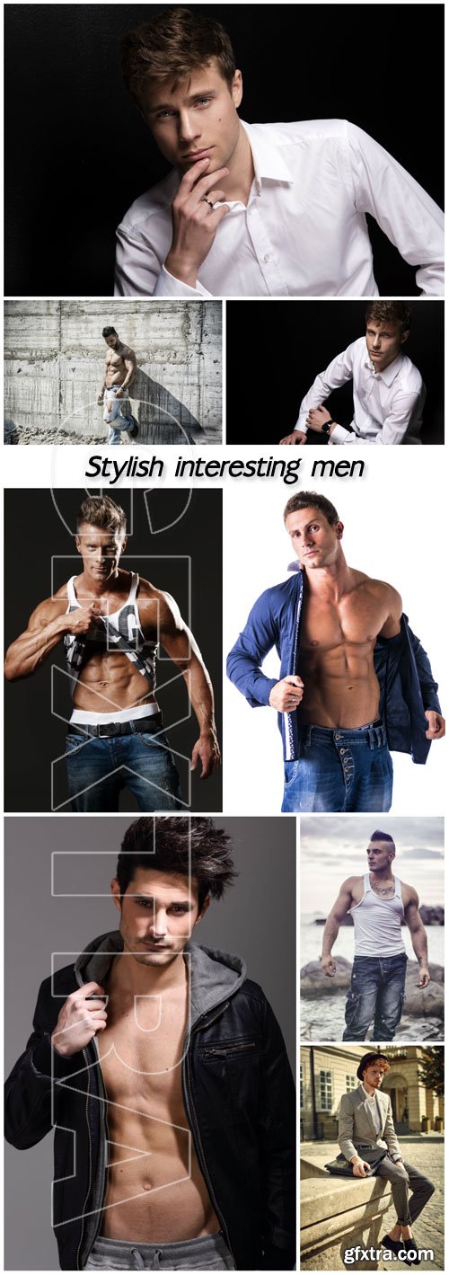 Stylish interesting men