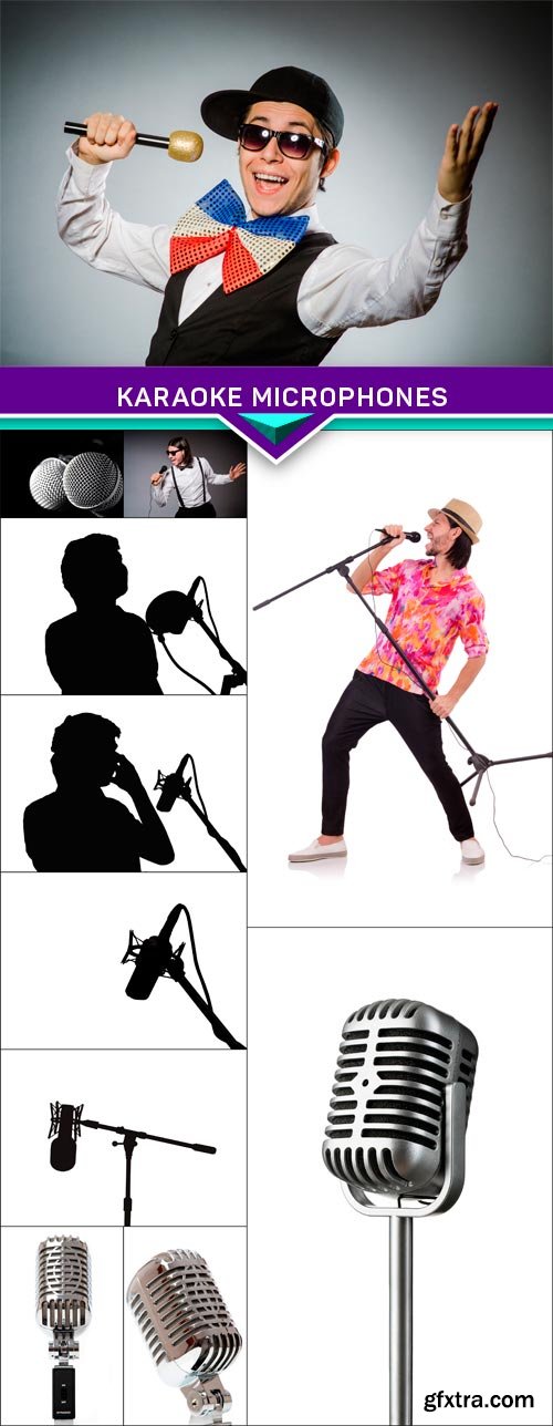 Karaoke microphones 11x JPEG