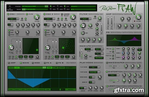 Rob Papen RAW v1.0.2 MacOSX-HEXWARS
