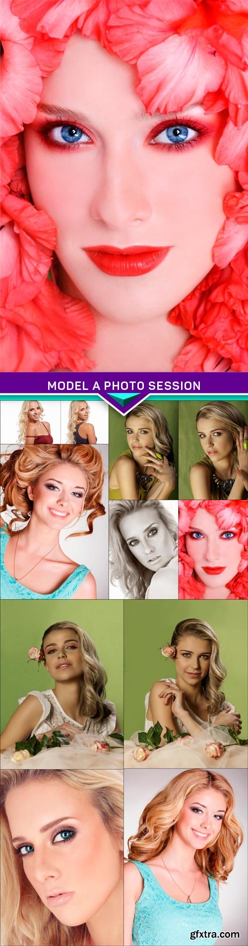 Model a photo session 12x JPEG