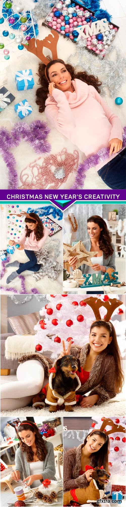 Christmas New Year\'s creativity 6x JPEG