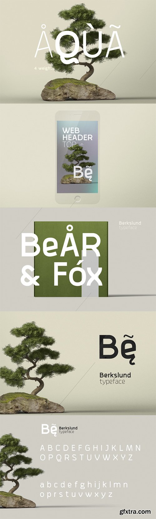 Creativemarket Berkslund Typeface FONT