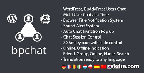 CodeCanyon - WordPress, BuddyPress Users Chat Plugin v1.1.5 - 10776067