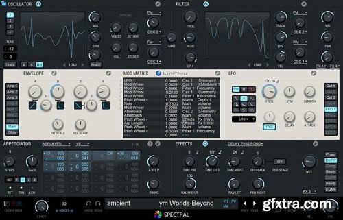 LinPlug Spectral v1.3.1 WIN OSX Incl Patch and Serial-R2R