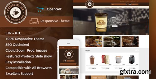 ThemeForest - Coffee - Opencart 2.0.3.1 Responsive Theme (Update: 2 June 2015) - 9878162