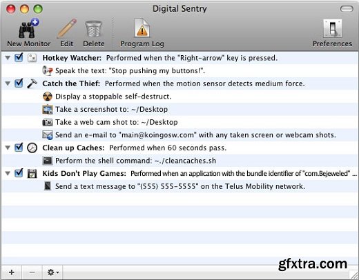 Koingo Digital Sentry 1.3.9 (Mac OS X)