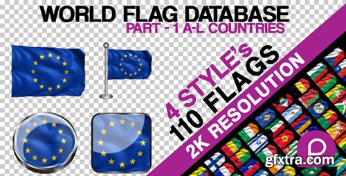 Videohive 2K World Flag Database Part-1