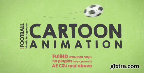 Videohive Soccer Kinetic Typography Cartoon 7834684