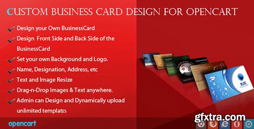 CodeCanyon - Custom Business Card Design for OpenCart (Update: 16 October 15) - 7459945