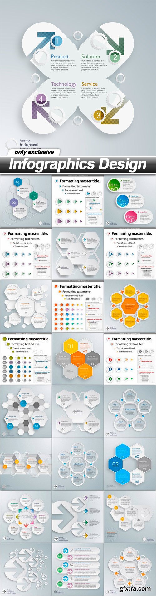 Infographics Design 1, 25xEPS