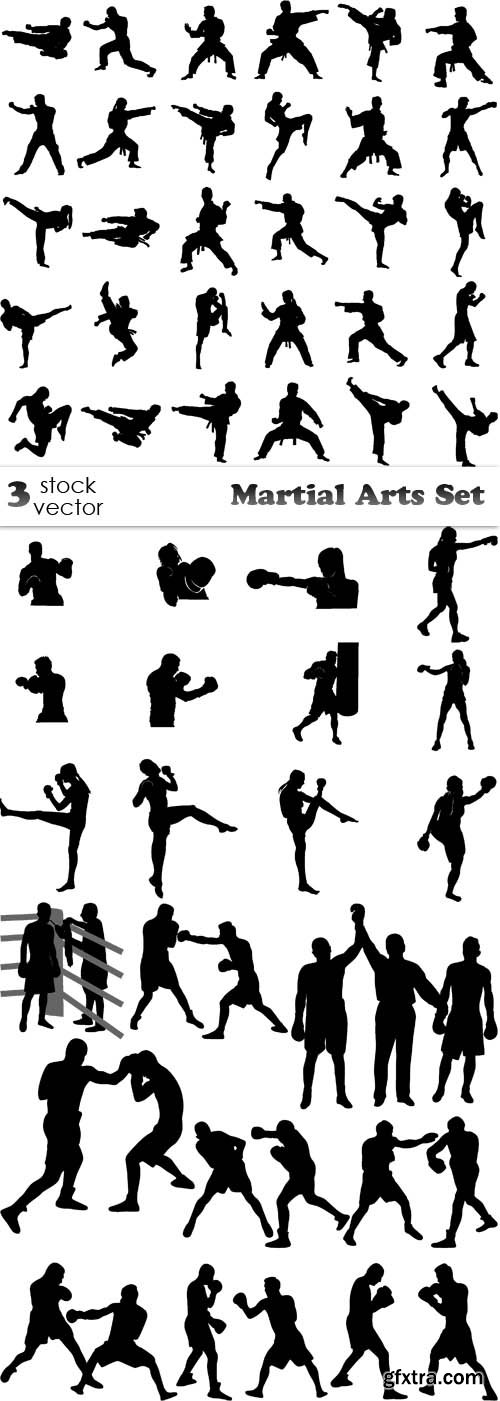 Vectors - Martial Arts Set