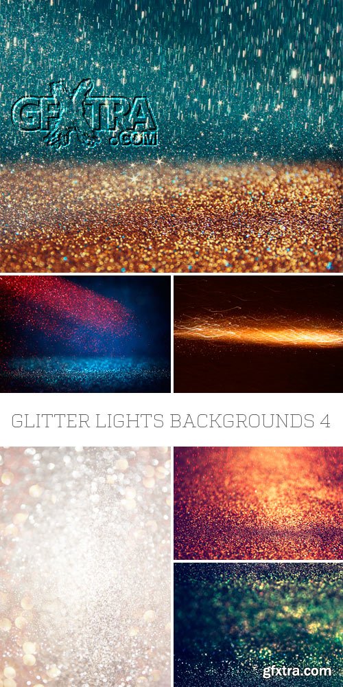 Amazing SS - Glitter Lights Backgrounds 4, 25xJPGs