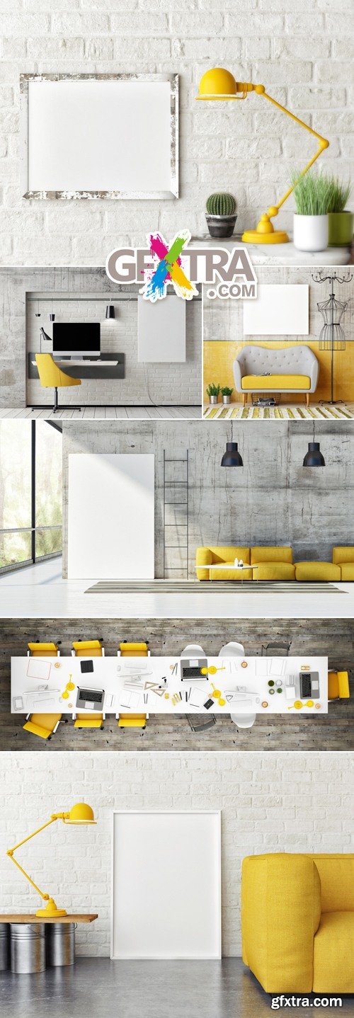 Stock Photo - Yellow Interior