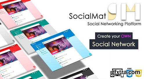 CodeCanyon - Social Networking Platform - SocialMat v1.3 - 11734904