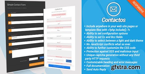 CodeCanyon - Cross Platform Simple PHP Contact Form v1.0 - 7192861