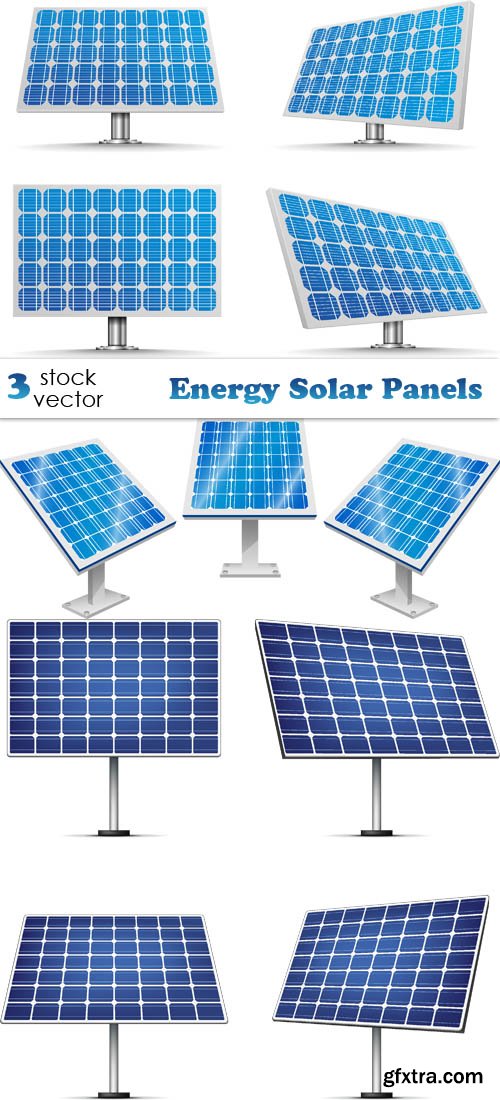 Vectors - Energy Solar Panels