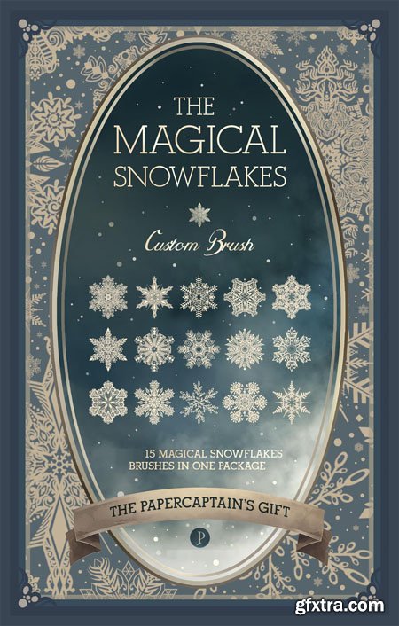 The Magical Snowflakes Custom Brush